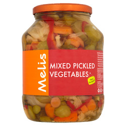 MELIS MIXED VEGETABLE PICKLE 1600G